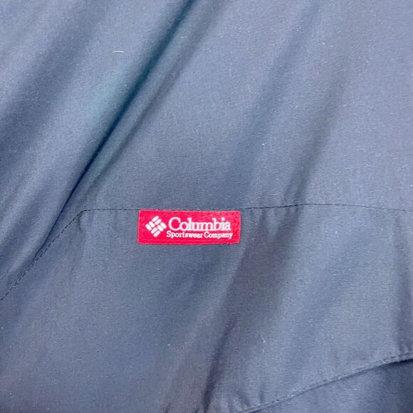 Columbia Vintage Whirlbird Interchange Winter Jacket Black Nylon Mens Large - Picture 3 of 9